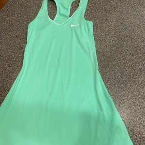 Bright (lime) green Nike court tennis dress!